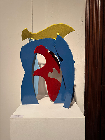 Exhibition detail at Anita Shapolsky Gallery