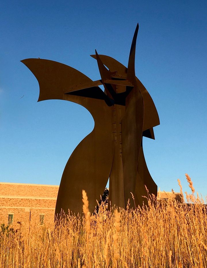 David Hayes Griffon sculpture